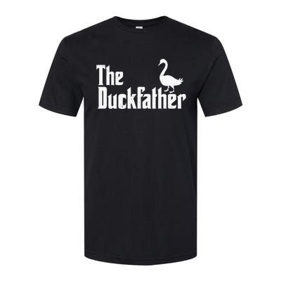 The Duck Father Duck Lover Quack Dad Fathers Day Goose Lover Softstyle CVC T-Shirt