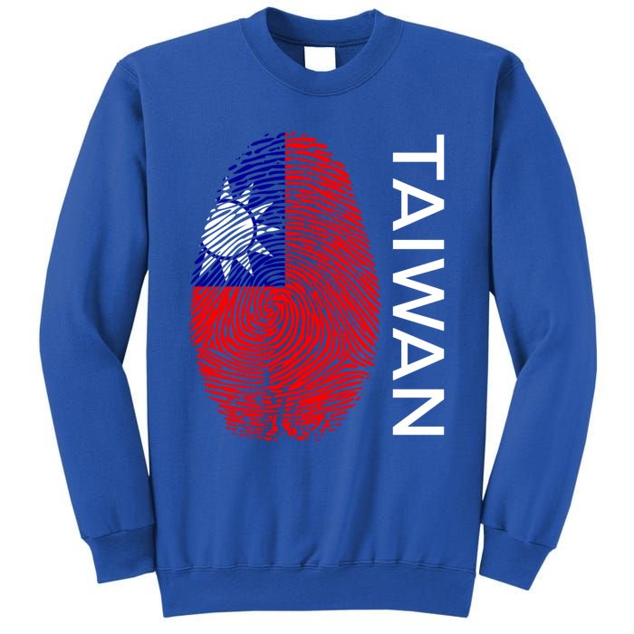 Taiwanese Dna Fingerprint Flag Taiwan Gift Sweatshirt