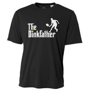 The Dink Father Pickleball Dad Funny Pickleball Cooling Performance Crew T-Shirt