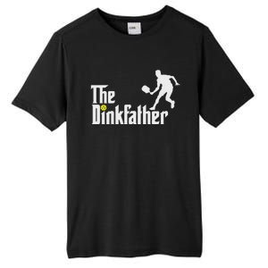 The Dink Father Pickleball Dad Funny Pickleball Tall Fusion ChromaSoft Performance T-Shirt