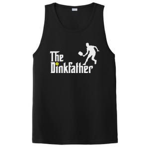 The Dink Father Pickleball Dad Funny Pickleball PosiCharge Competitor Tank