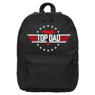 Top Dad Funny Fathers Day Birthday Surprise 16 in Basic Backpack