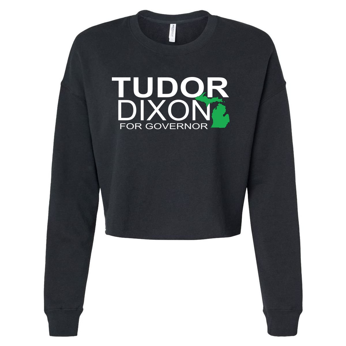 Tudor Dixon For Governor Cropped Pullover Crew