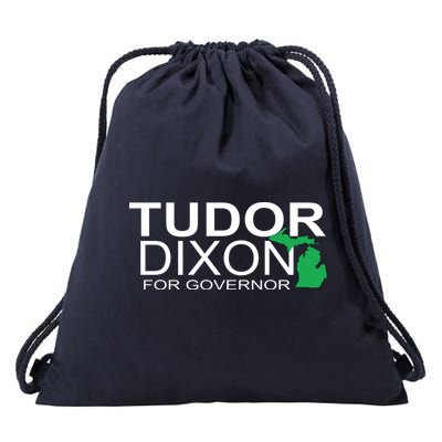 Tudor Dixon For Governor Drawstring Bag