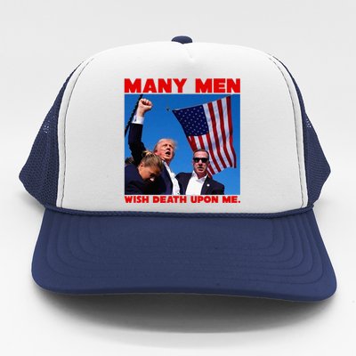 Trump Defiant Fist Trucker Hat