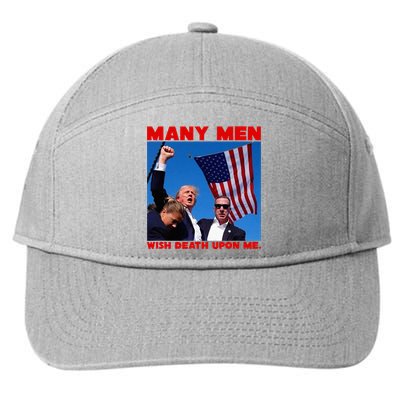 Trump Defiant Fist 7-Panel Snapback Hat