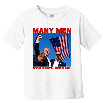 Trump Defiant Fist Toddler T-Shirt