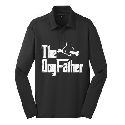 The Dog Father Silk Touch Performance Long Sleeve Polo