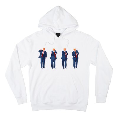 Trump Dance Funny Pro Trump 2024 Vote Trump President Maga Hoodie