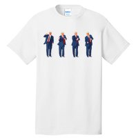 Trump Dance Funny Pro Trump 2024 Vote Trump President Maga Tall T-Shirt