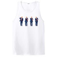 Trump Dance Funny Pro Trump 2024 Vote Trump President Maga PosiCharge Competitor Tank