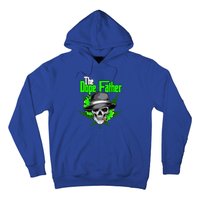 The Dope Father Worlds Dopest Dad Papa Weed Smoke Cannabis Hoodie