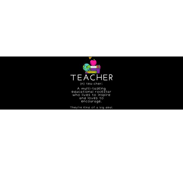 Teacher Definition Funny Teaching School Teacher Bumper Sticker