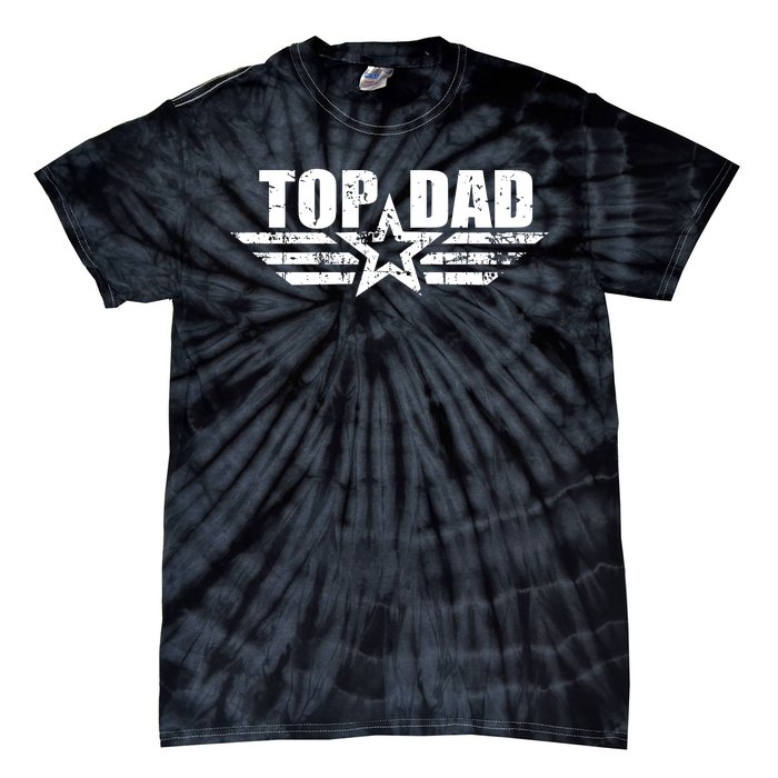 Top Dad Father Day Birthday Gifts Tie-Dye T-Shirt