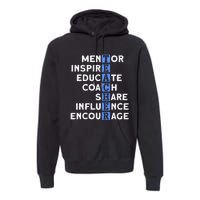 Teacher Definition For Teacher Premium Hoodie