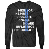 Teacher Definition For Teacher Tie-Dye Long Sleeve Shirt