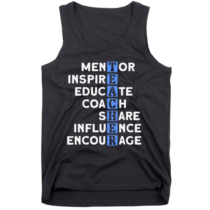 Teacher Definition For Teacher Tank Top