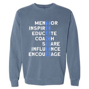 Teacher Definition For Teacher Garment-Dyed Sweatshirt