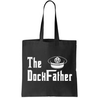 The Dock Father Captain Of The Boat Dad Funny Fathers Day Bag