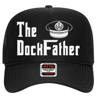 The Dock Father Captain Of The Boat Dad Funny Fathers Day Hat