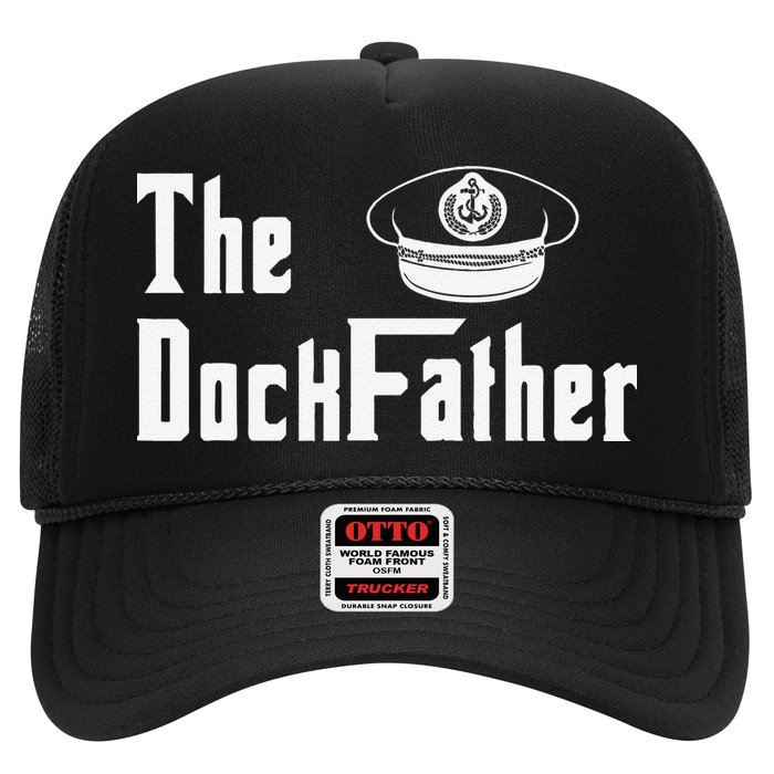 The Dock Father Captain Of The Boat Dad Funny Fathers Day Hat