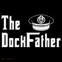 The Dock Father Captain Of The Boat Dad Funny Fathers Day Tank Top