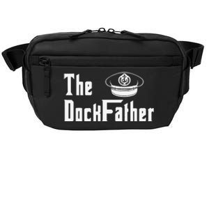 The Dock Father Captain Of The Boat Dad Funny Fathers Day Crossbody Pack