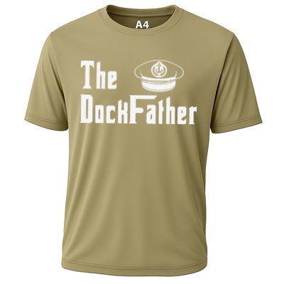 The Dock Father Captain Of The Boat Dad Funny Fathers Day Performance Shirt