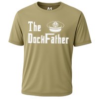 The Dock Father Captain Of The Boat Dad Funny Fathers Day Performance Shirt