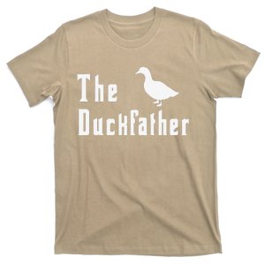 The Duckfather Funny Duck Father Dad Humor Fathers Day T-Shirt