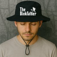 The Dinkfather Funny Pickleball Bucket Hat