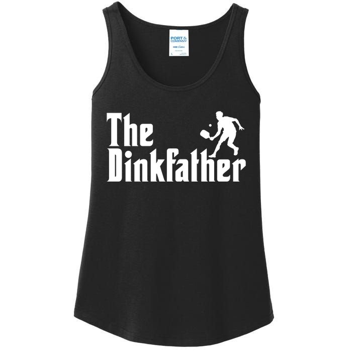 The Dinkfather Funny Pickleball Ladies Essential Tank