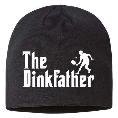 The Dinkfather Funny Pickleball Sustainable Beanie