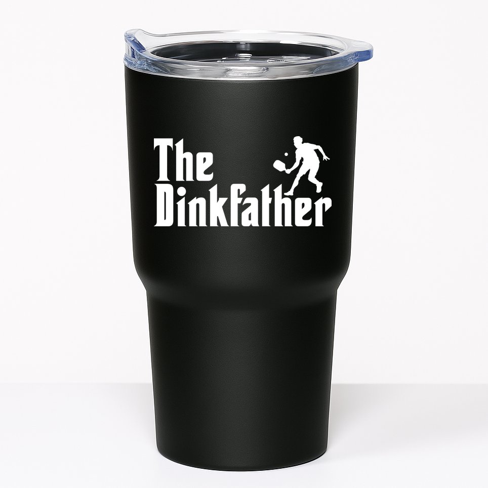 The Dinkfather Funny Pickleball Tumbler
