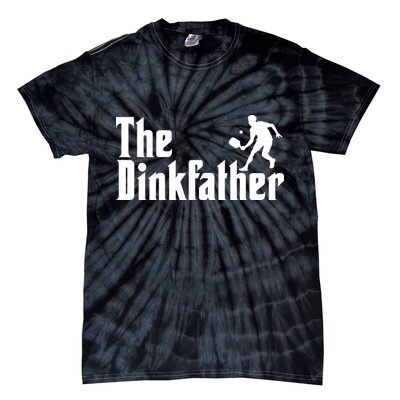 The Dinkfather Funny Pickleball Tie-Dye T-Shirt