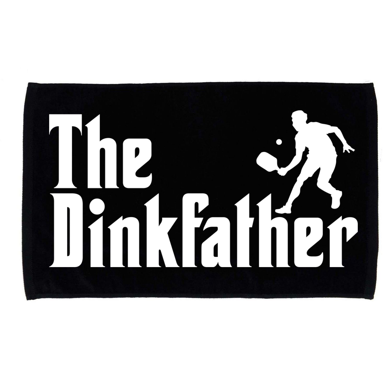 The Dinkfather Funny Pickleball Microfiber Hand Towel