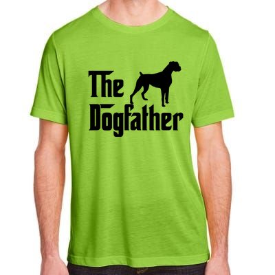 The Dog Father T Boxer Dog Lover Gift For Men Dad Adult ChromaSoft Performance T-Shirt