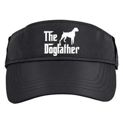 The Dog Father T Boxer Dog Lover Gift For Men Dad Adult Drive Performance Visor