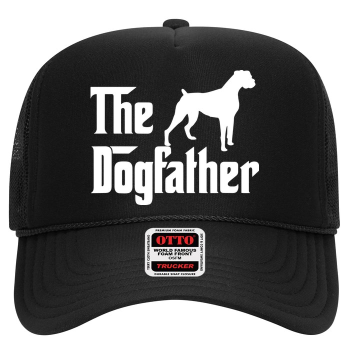 The Dog Father T Boxer Dog Lover Gift For Men Dad Trucker Hat