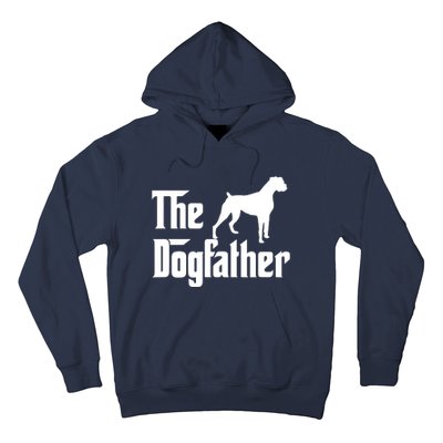 The Dog Father T Boxer Dog Lover Gift For Men Dad Hoodie