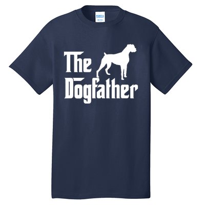 The Dog Father T Boxer Dog Lover Gift For Men Dad Tall T-Shirt