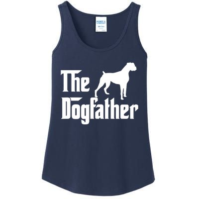 The Dog Father T Boxer Dog Lover Gift For Men Dad Ladies Essential Tank