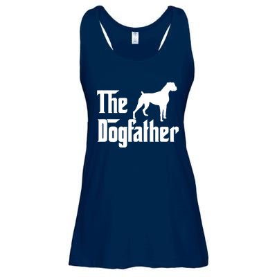 The Dog Father T Boxer Dog Lover Gift For Men Dad Ladies Essential Flowy Tank