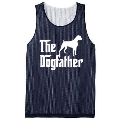 The Dog Father T Boxer Dog Lover Gift For Men Dad Mesh Reversible Basketball Jersey Tank