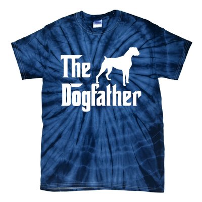 The Dog Father T Boxer Dog Lover Gift For Men Dad Tie-Dye T-Shirt