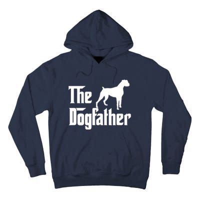 The Dog Father T Boxer Dog Lover Gift For Men Dad Tall Hoodie