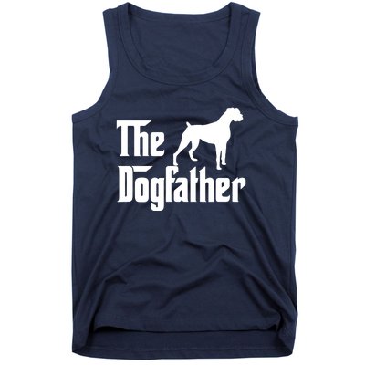 The Dog Father T Boxer Dog Lover Gift For Men Dad Tank Top