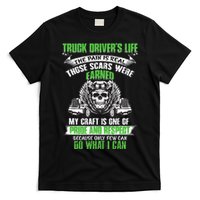 Truck Driver Funny Trucker Worker Truck Driving T-Shirt