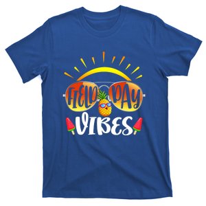 Tie Dye Field Day Vibes Last Day Of School Field Day Teacher Gift T-Shirt