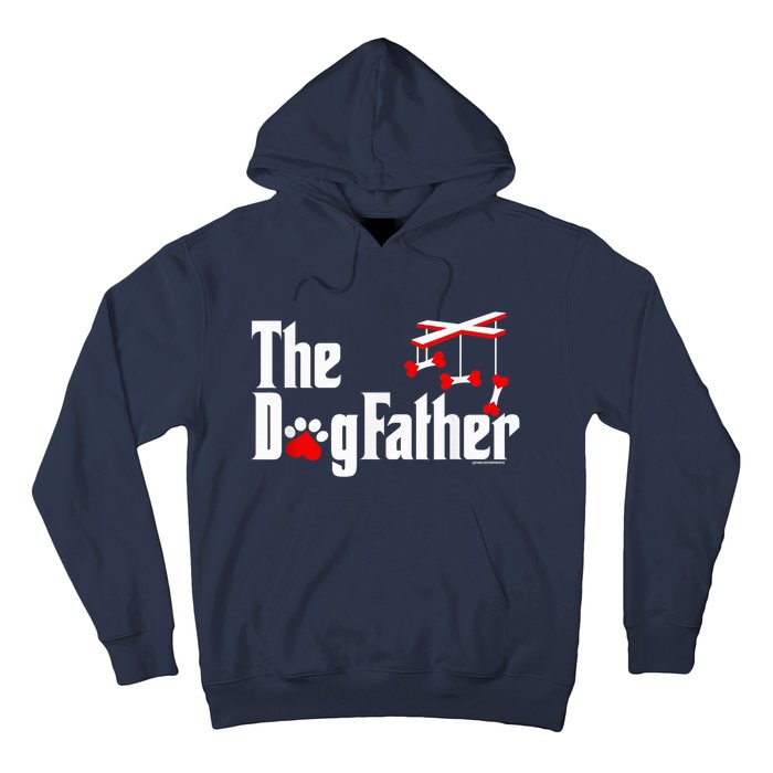 The Dogfather Funny Cute Dog Fathers Day Dad Doggo Hoodie